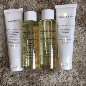 BareMinerals cleaners.